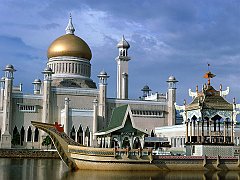 Omar Ali Saifuddin Mosque, Bandar Seri Begawan, Brunei